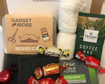 Men’s Gift Box, Christmas Gifts Men, Beard Box, Men’s Pamper Box.