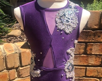 Small Child Purple Lyrical/contemporary Dance Costume