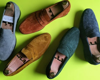 Plain Penny Loafers by May Anthony