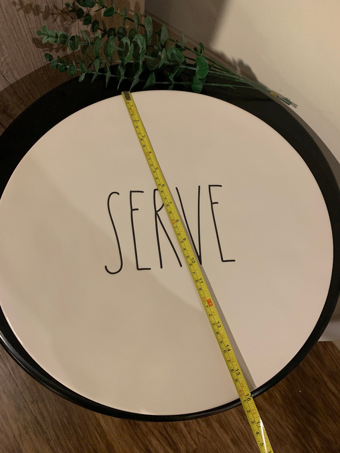 Rae Dunn Large Lazy Susan Ceramic Serve Platter Etsy