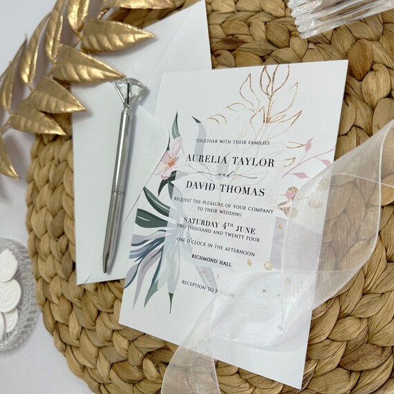Budget on sale wedding invites