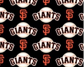 San Francisco Giants Fabric Etsy