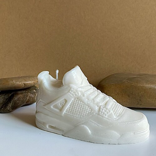 NIKE Jordan 4s Retro Shoe Candle L Scented L Sneaker Sculpture Etsy