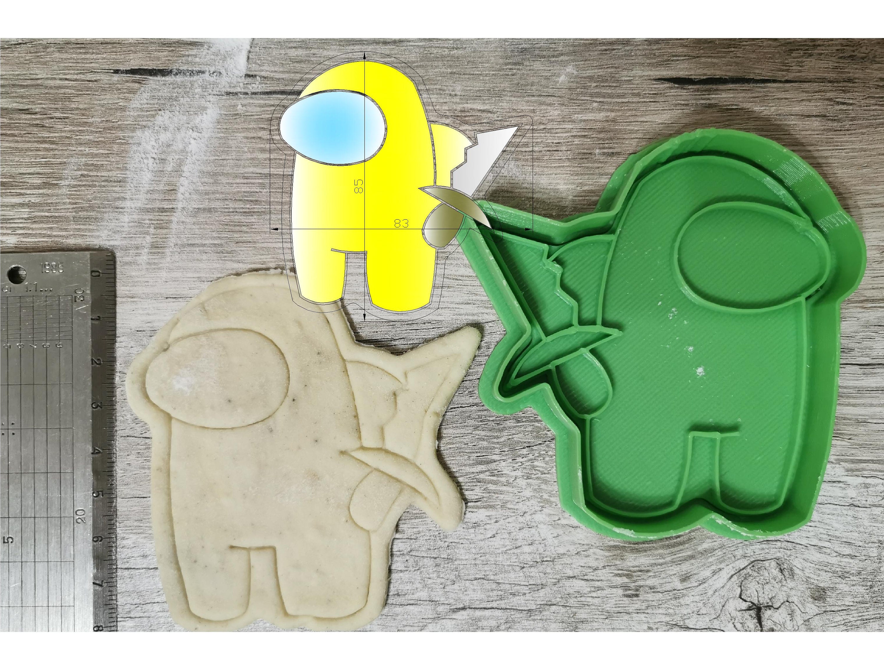 STL files for a 3d printer. Cookie cutters. I will send the Etsy