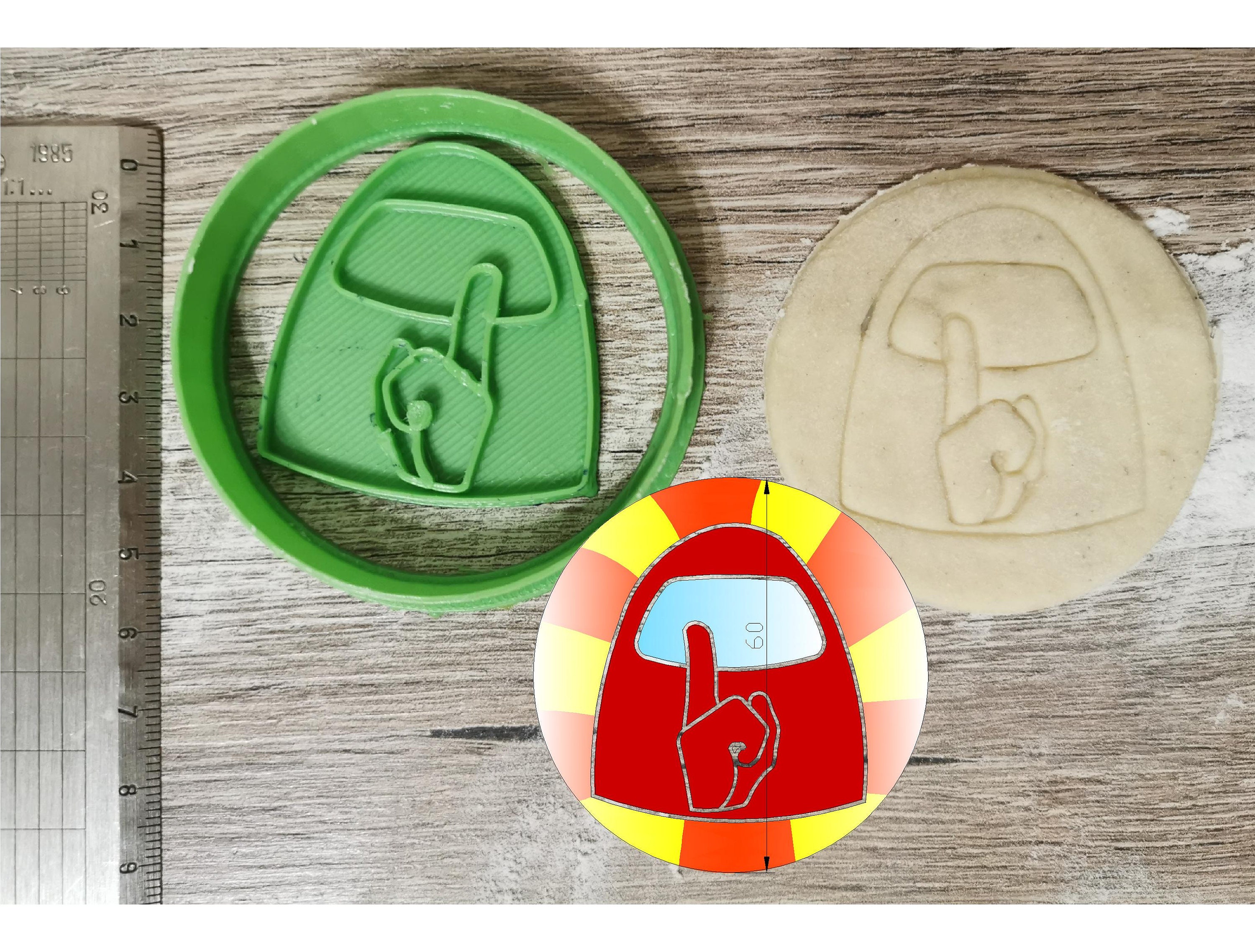 STL files for a 3d printer. Cookie cutters. I will send the Etsy