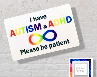 Autism & ADHD Awareness Card