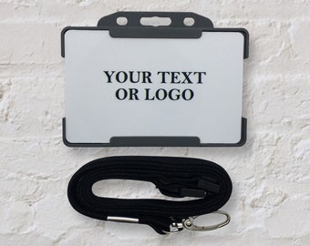 Personalised ID Card and Lanyard