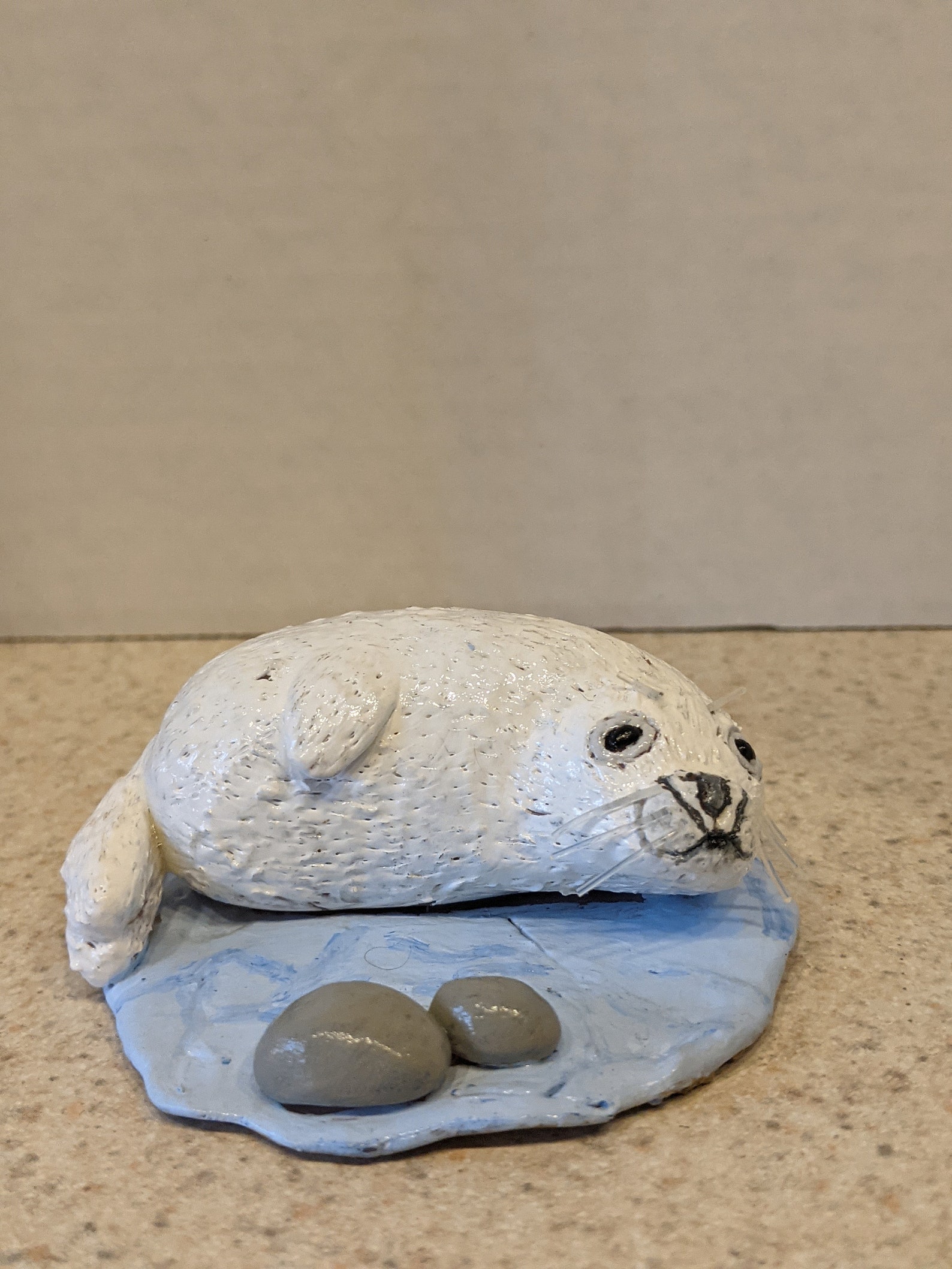 Clay Seal Baby Seal Cute Seal Cute Clay Seal Clay Etsy