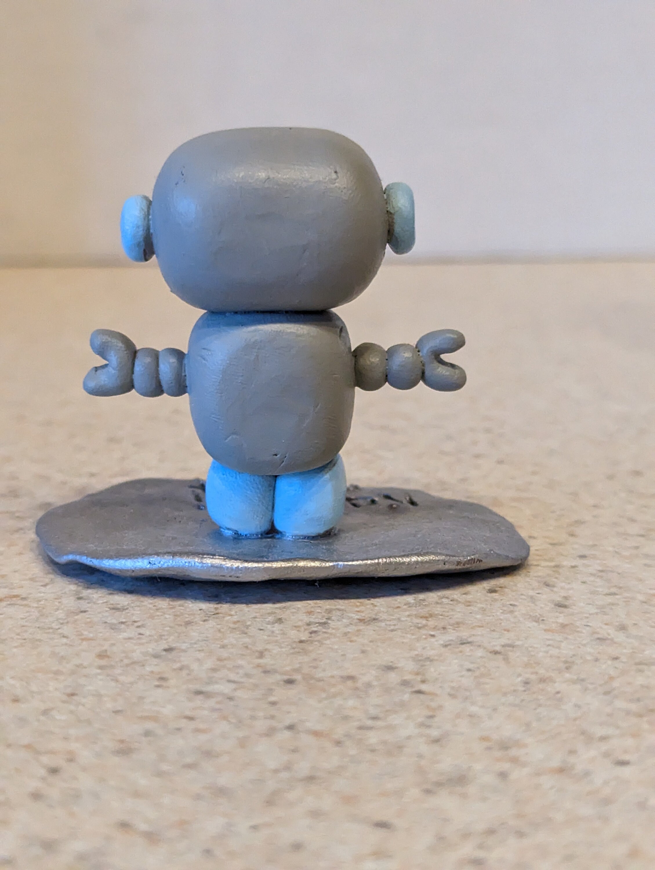 Clay Robot Clay Sculptures NOT A REAL ROBOT Clay Etsy