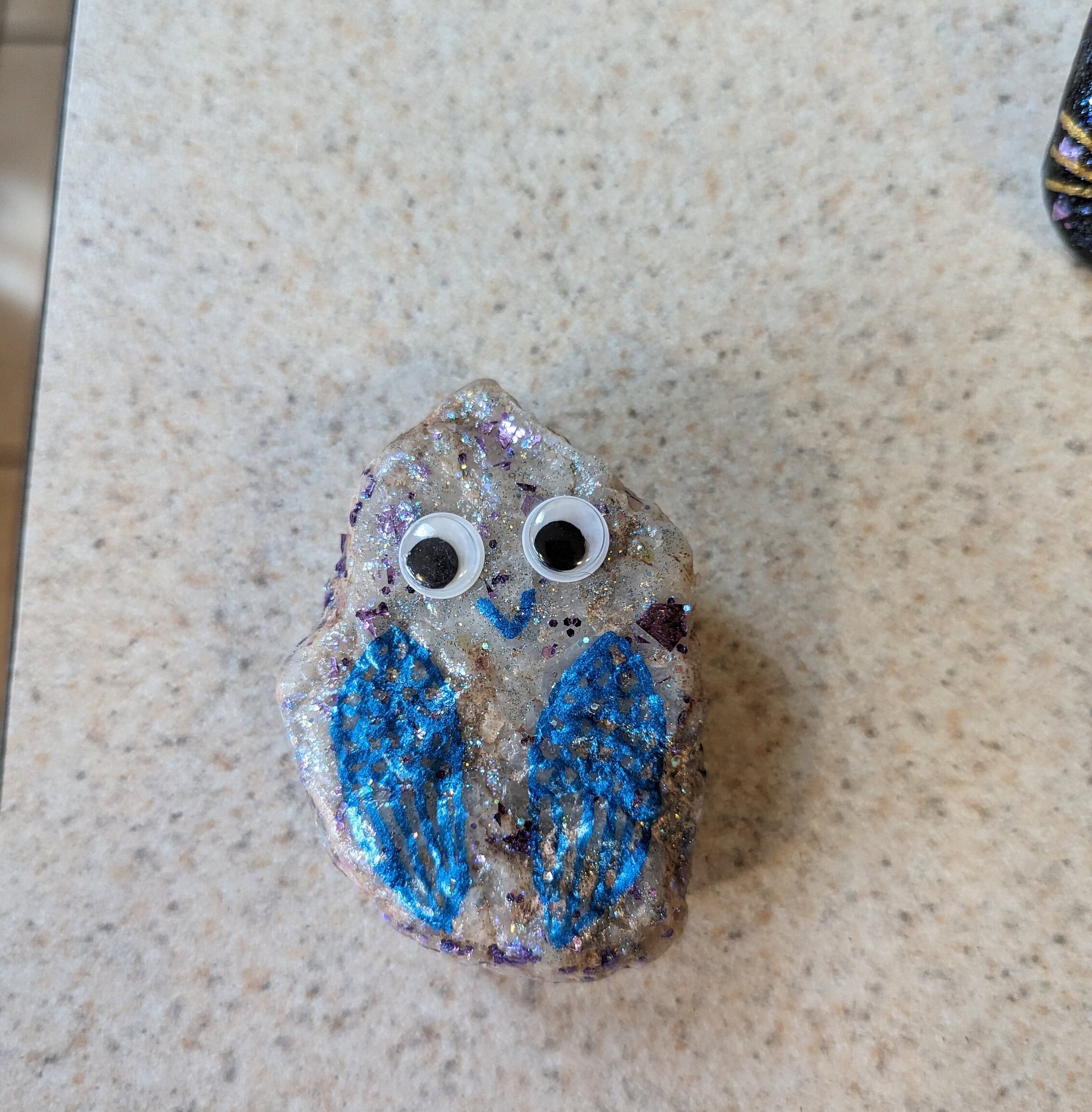 Glitter Animal Rocks, Painted Rocks, Glitter Rocks, Cute Rocks, Rock ...