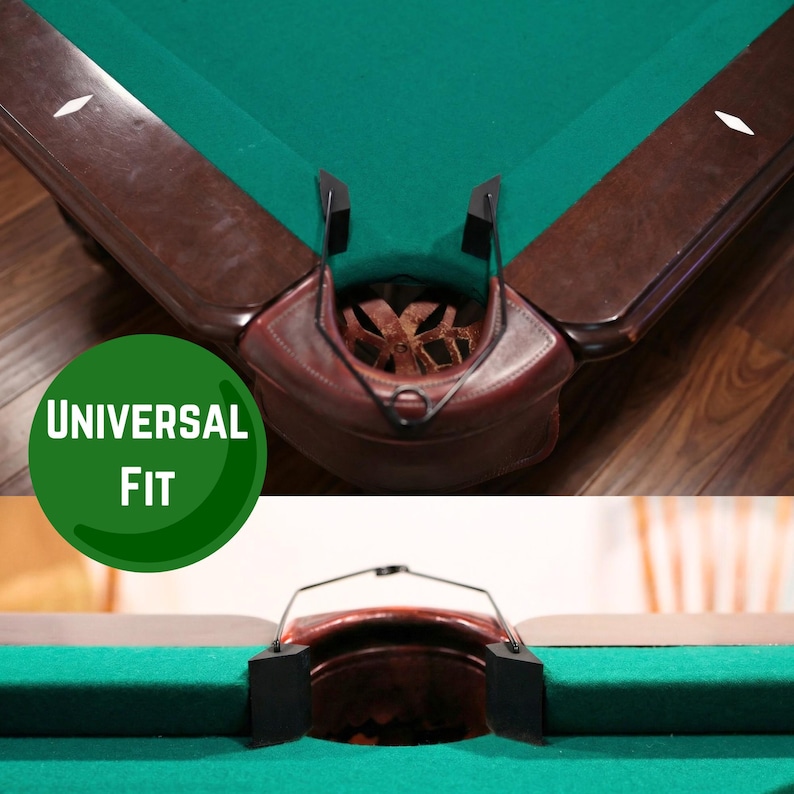 Pocket Reducers Pool Table | Improve Your Accuracy with Training Aids | 6 Sets Included | Pool Table Accessories | Decrease Pocket Size image 2