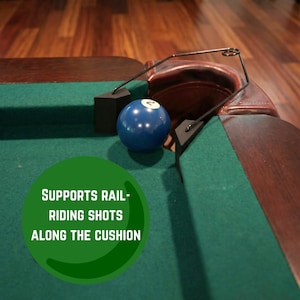 Pocket Reducers Pool Table | Improve Your Accuracy with Training Aids | 6 Sets Included | Pool Table Accessories | Decrease Pocket Size image 5