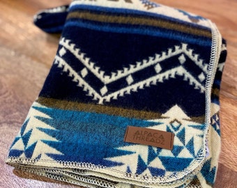 Baby Blanket - Alpaca Wool Blanket from Ecuador | Baby Shower Gift | Ultra-soft blankets  | Personalized baby gift | Baby boy & Girl blanket
