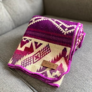 Baby Blanket - Alpaca Wool Blanket from Ecuador | Ultra-soft blankets  | Southwestern Blanket
