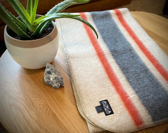 Alpaca Camp Throw | Proudly Made in Peru | Premium Alpaca Wool Blanket | Wool Blanket