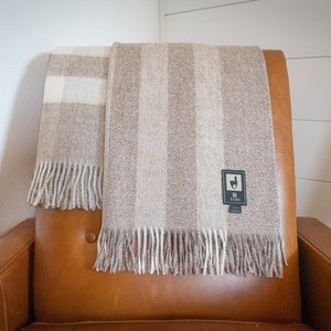 100% Pure Alpaca Wool Throw Blanket | Premium Line of Alpaca Throws | Woven from the finest Alpaca Fibers | Luxury Gift Blanket