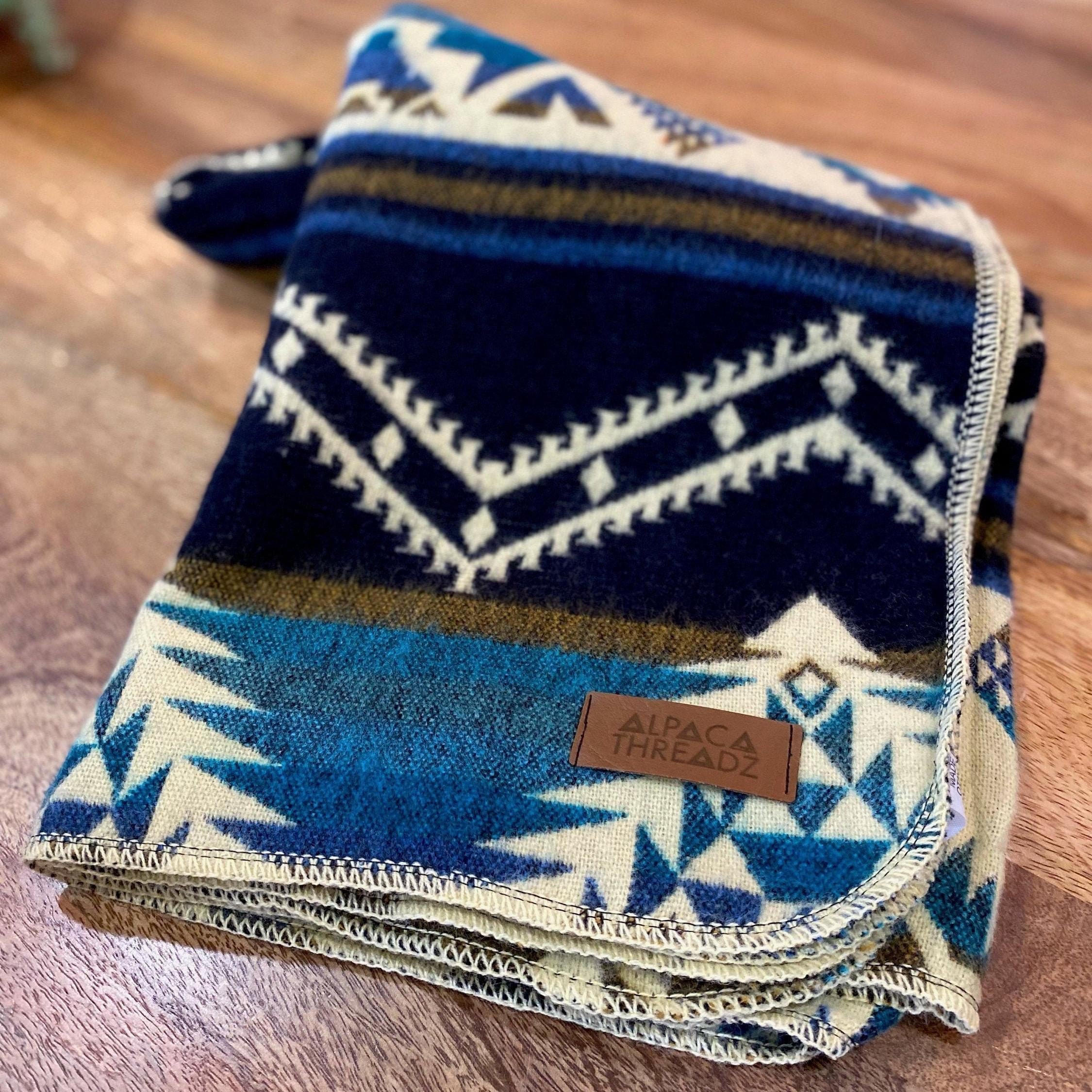 アルパカウールベビーブランケット：職人による手作り、柔らかな