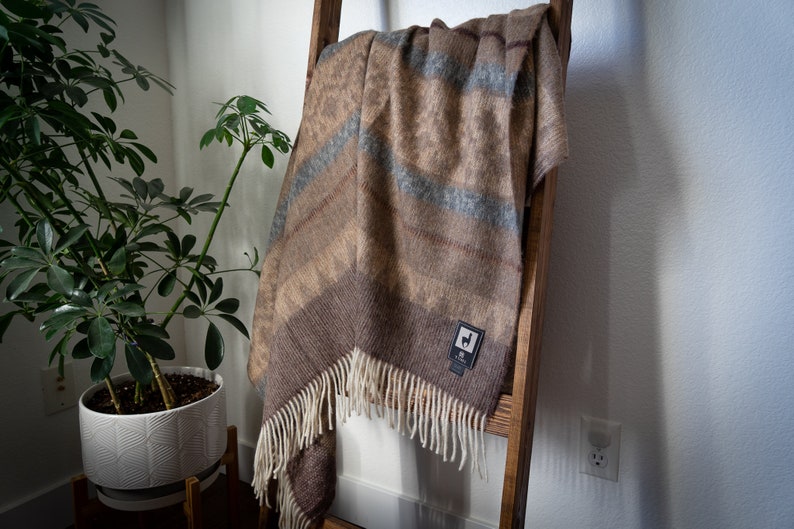 TUMI Peruvian Throw Blanket Alpaca Wool Blanket Luxury Etsy