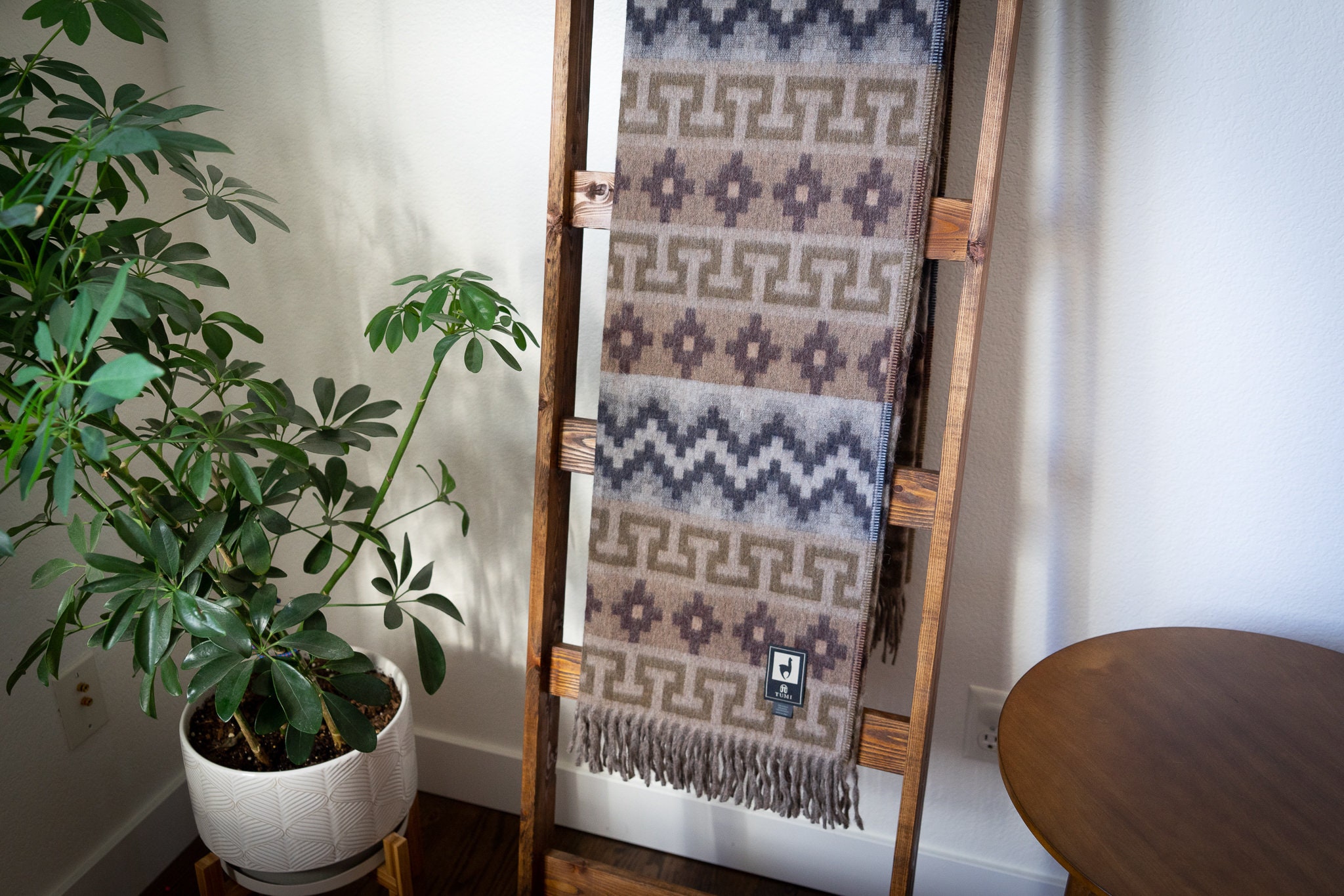 TUMI Peruvian Throw Blanket Alpaca Blanket Handmade Luxury Etsy