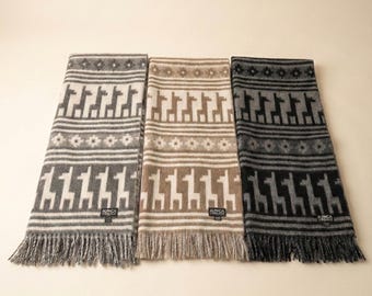 Handmade Peruvian Alpaca Throw Blanket: Luxury Wool Blend