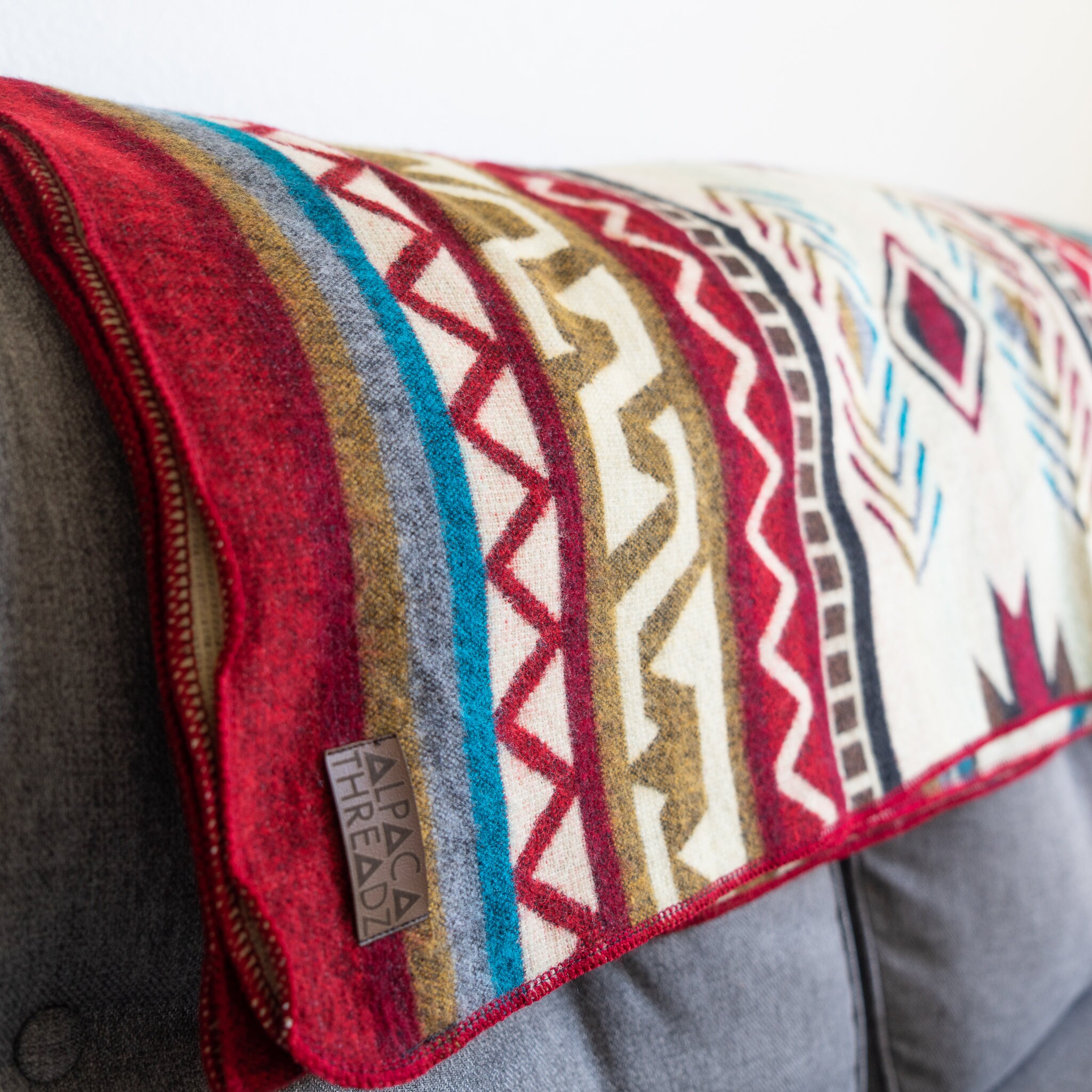 Alpaca Wool Blanket from Ecuador Ultrasoft blankets Etsy