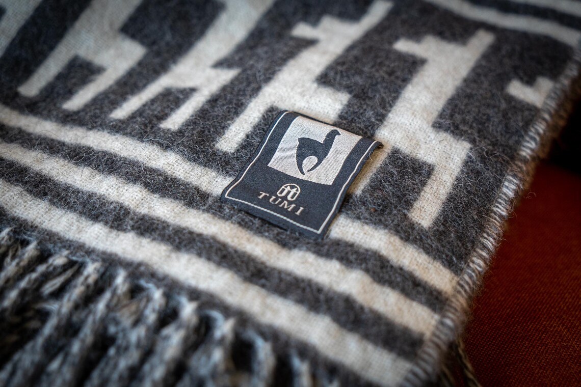 TUMI Alpaca Wool Blanket Peruvian Throw Blanket Baby Etsy