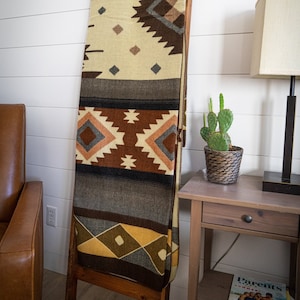 Alpaka Wolldecke aus Ecuador | Ultra-weiche Decken | Camping Decke | Handwerker Decke | Königin Alpaka Decke | MOJAVE