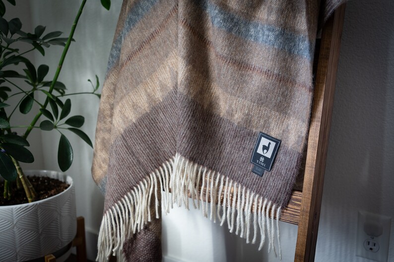 TUMI Peruvian Throw Blanket Alpaca Wool Blanket Luxury Etsy