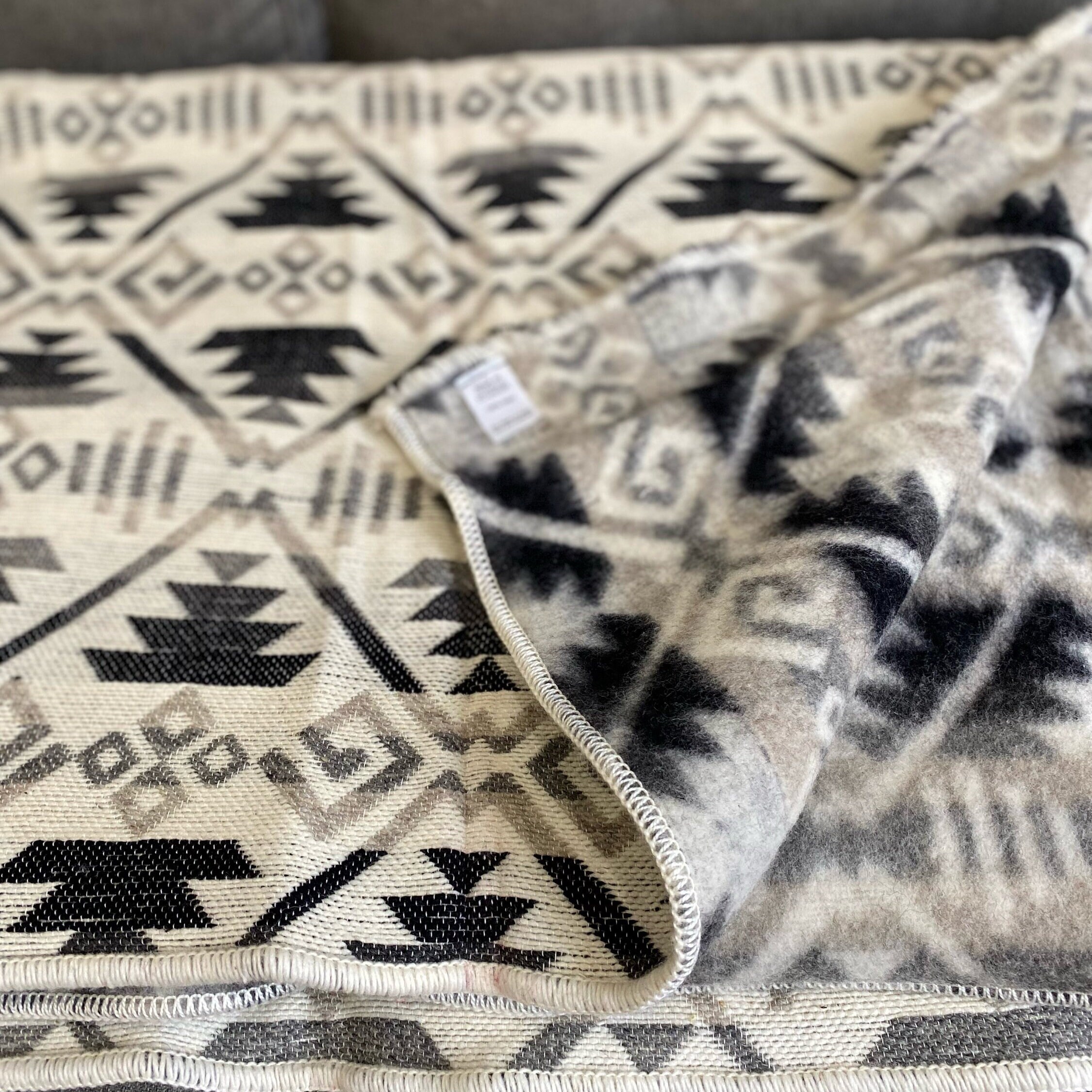 Artisan Wool Blanket Heavy Weight 100 Wool Ultra Soft & Etsy