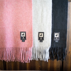 Alpaca Wool Throw - Peruvian Throw Blanket - Soft, Warm, stylish blanket - Great Gift Idea