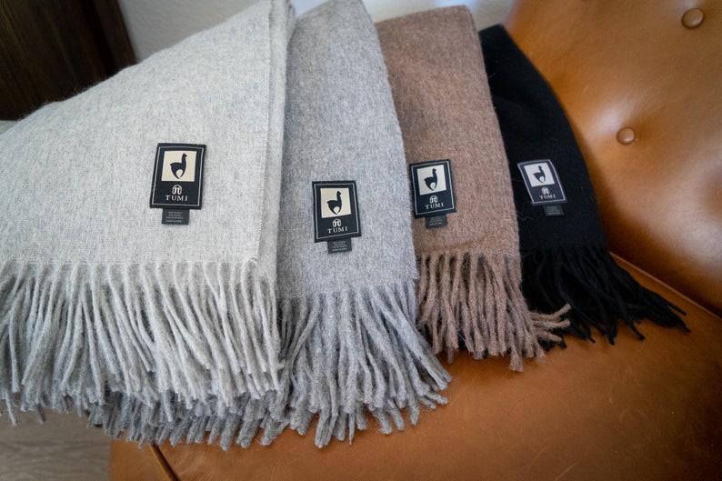 TUMI Alpaca Wool Blanket Peruvian Throw Blanket Baby Etsy