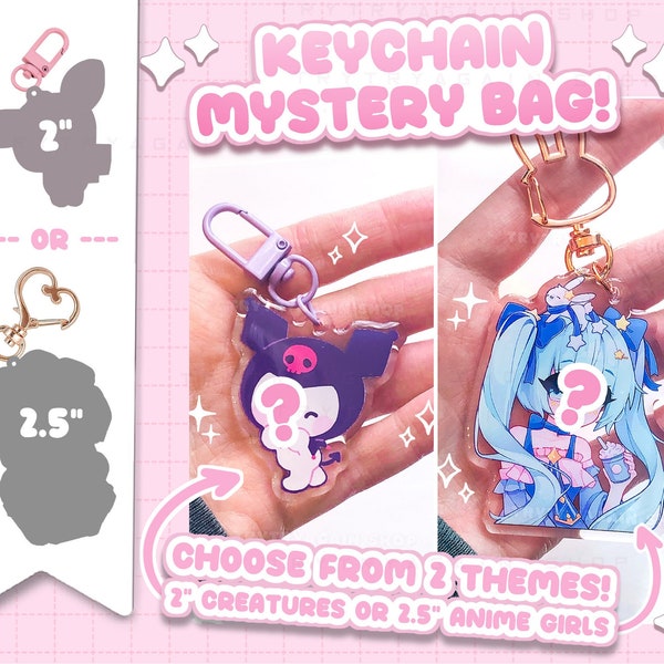 Anime Keychain Etsy