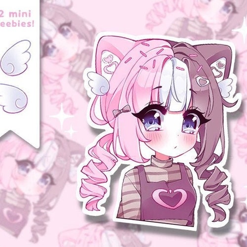Cute Anime Bear Girl Waterproof Vinyl Sticker Pack Kawaii - Etsy Cute Anime Bear Girl Waterproof Vinyl Sticker Pack Kawaii - Etsy