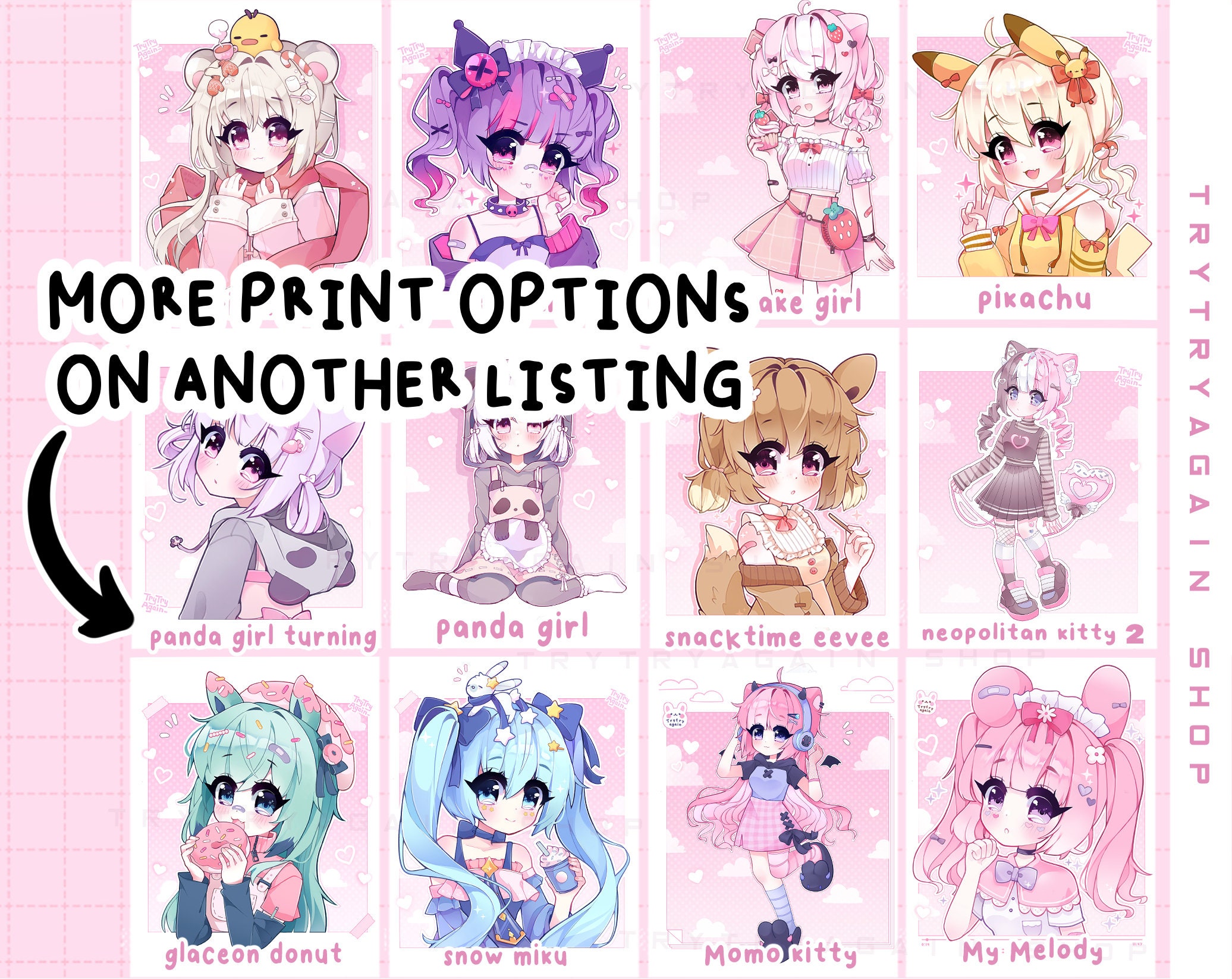 Aesthetic Anime Girl Pfp Postcard for Sale by Cute-World