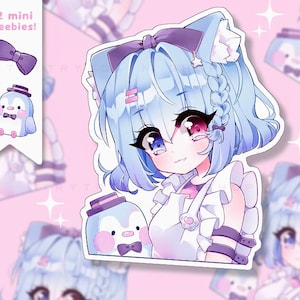 Chibi Miku Bubble stickers – Kawaii Shirt