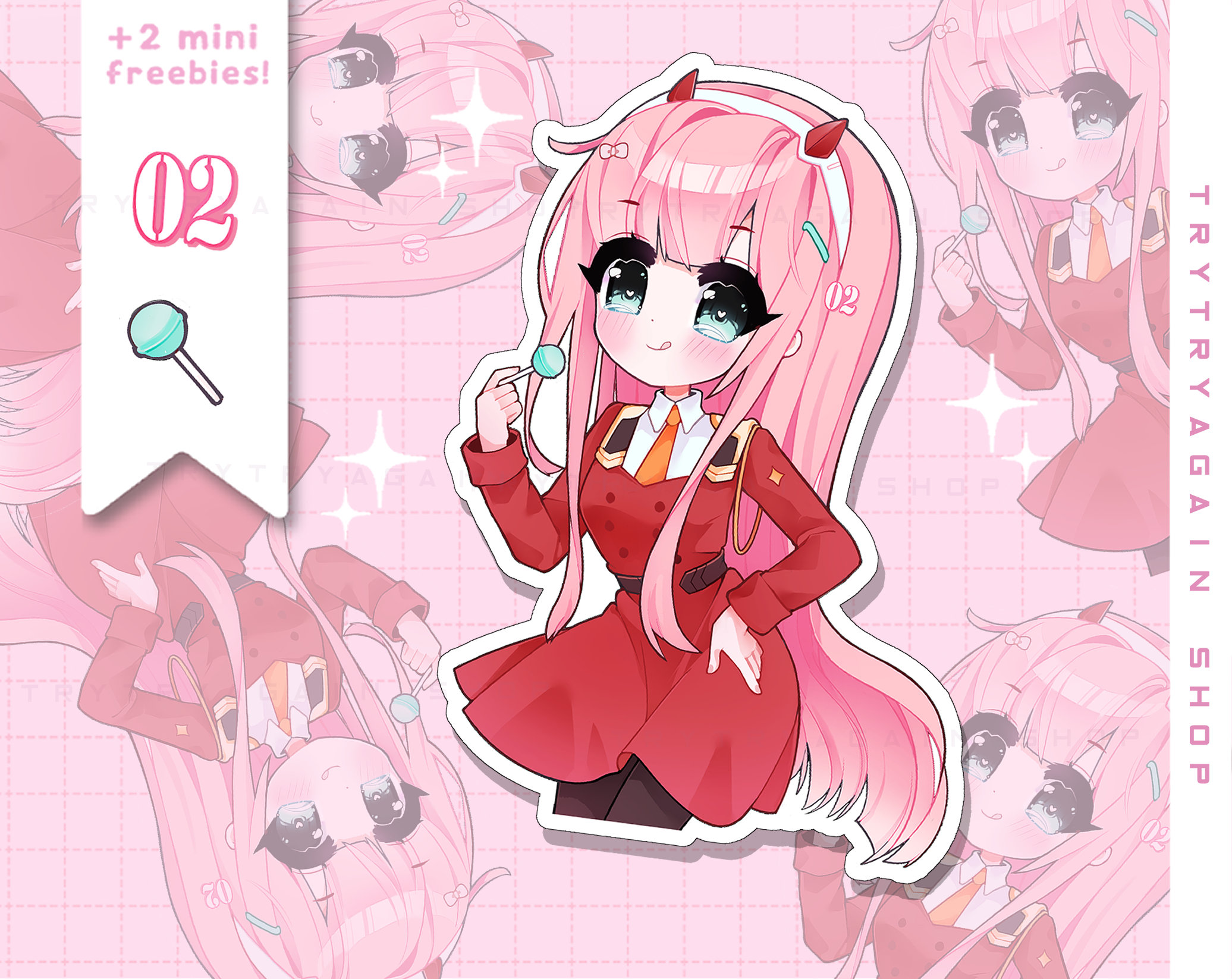 Cute Little Anime Girl - Pink Hair Psychic - Spy Anime Vinyl Sticker -  Anime Cute Kawaii Stationary - Laptop Sticker - Water Resistant Vinyl