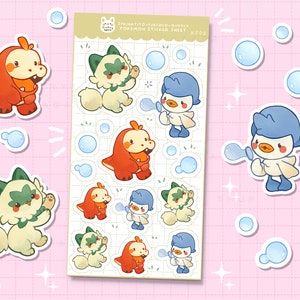 New Gen Starters Sticker Sheet - bujo bullet journal and planner polco stickers