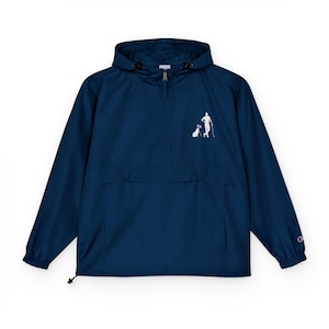 Anorak Golf Lover Rain Jacket Player and Clubs Gift for Him Her Mom Dad