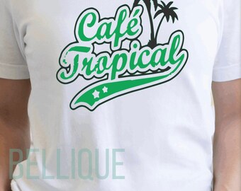 schitts creek cafe tropical baseball shirt