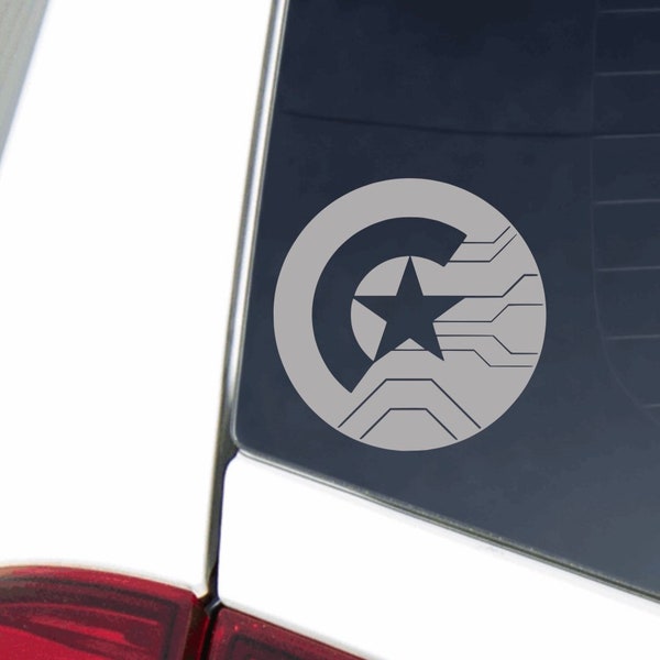 Winter Soldier inspired decal. Captain America decal. Til the end of the line. You are my mission. Marvel series laptop car decal