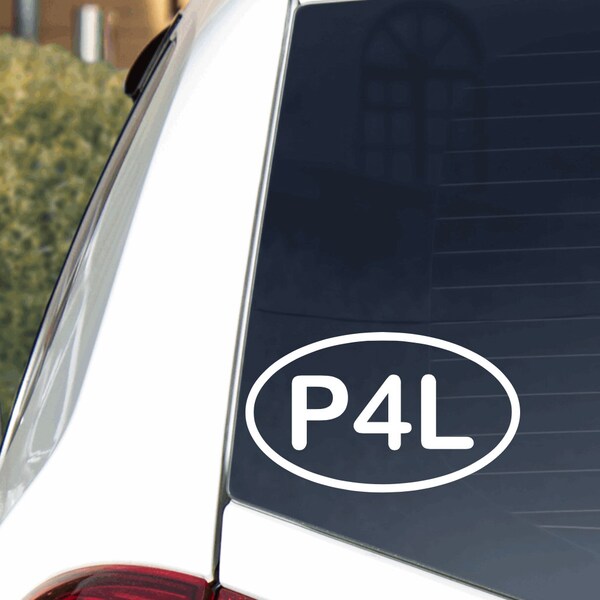 Outer Banks P4L Pogue Life decal. Pogues for life decal. Outer Banks sticker. Pogue life sticker. Outer Banks locker sticker. Pogues 4 Life.