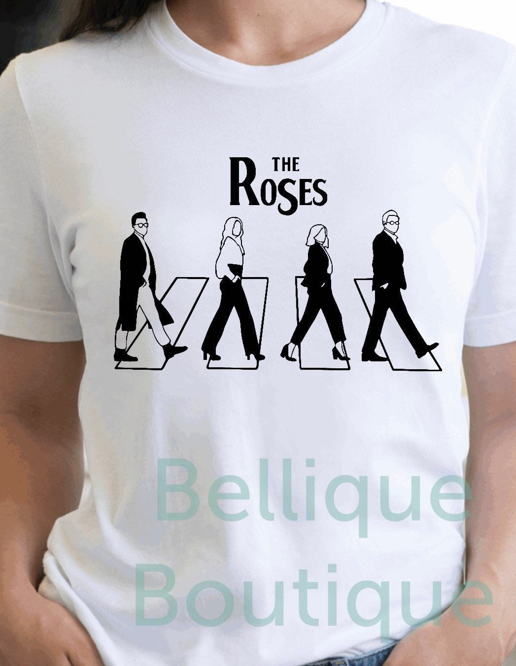 The Beatles Camiseta Oficial De Abbey Road Cover Para Hombre ( Blanco), Blanco