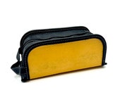 Fire Hose Dopp Kit/ Vanity Kit/ Toiletry Bag/ Case - Free Of Fear / Gift/ Fireman gift/ firefighter present/ upcycled goods/ unique gift
