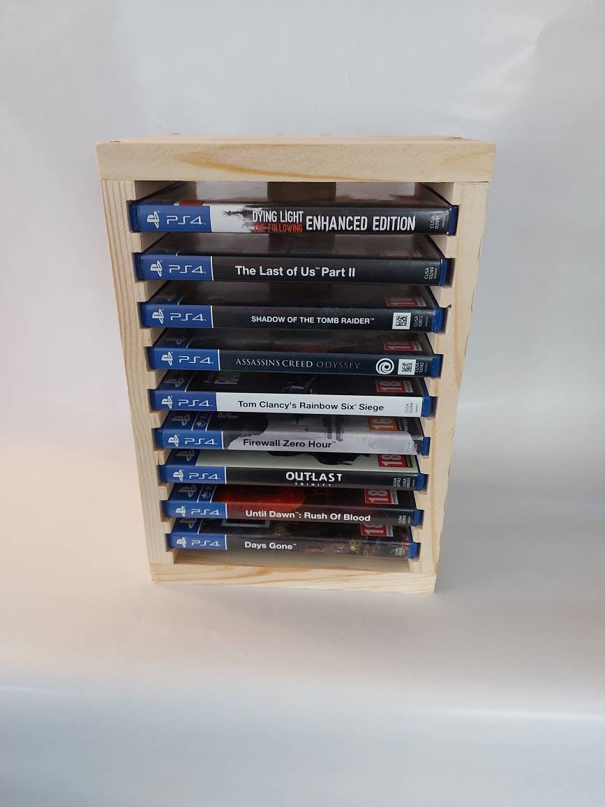 Game Disc Holder Gamer Game Collection Contiene juegos de Etsy España