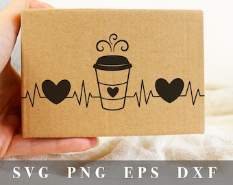 コーヒーの鼓動 SVG