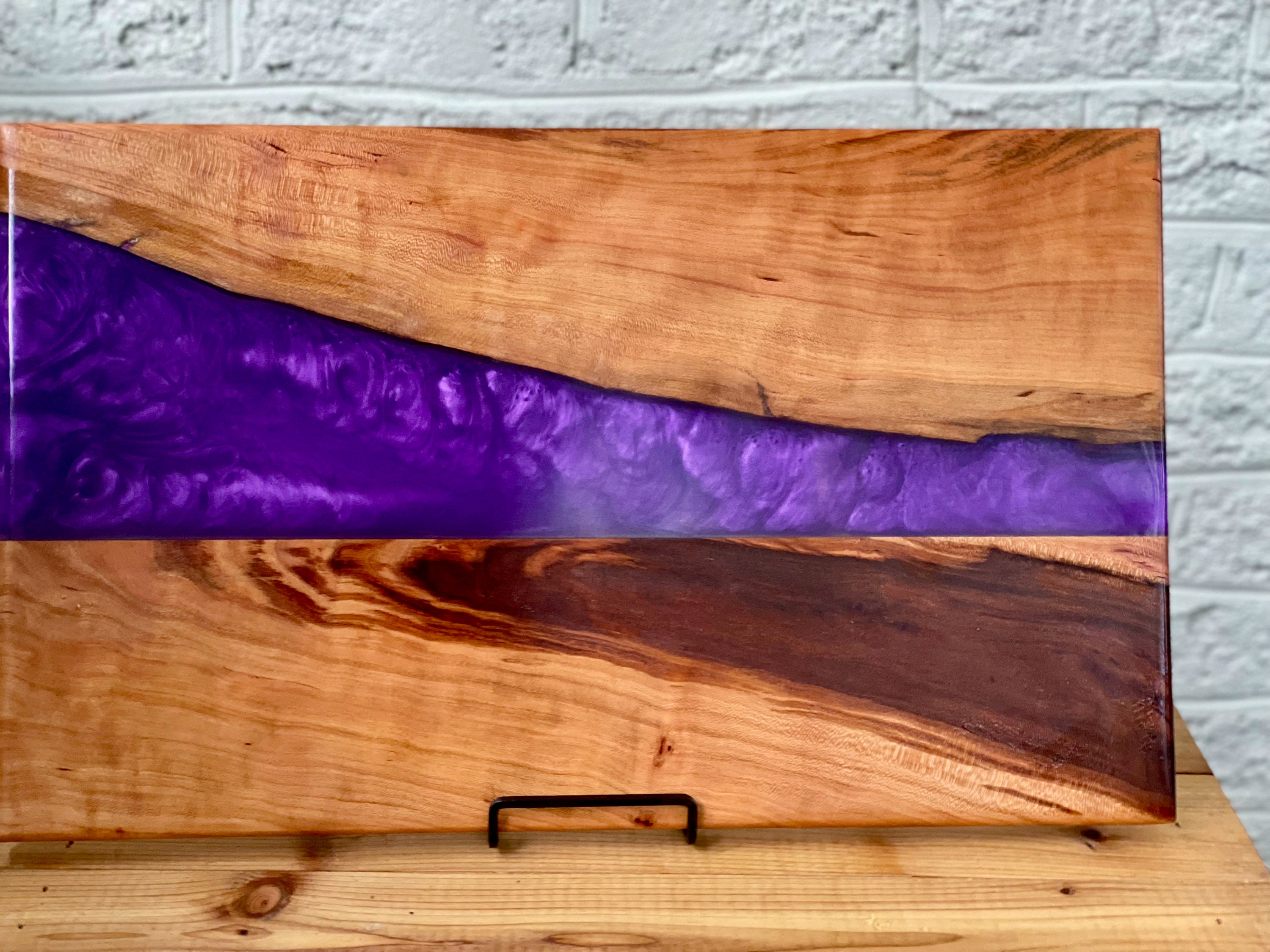 Live Edge Epoxy River Charcuterie Board Etsy Live Edge Epoxy River Charcuterie Board Etsy