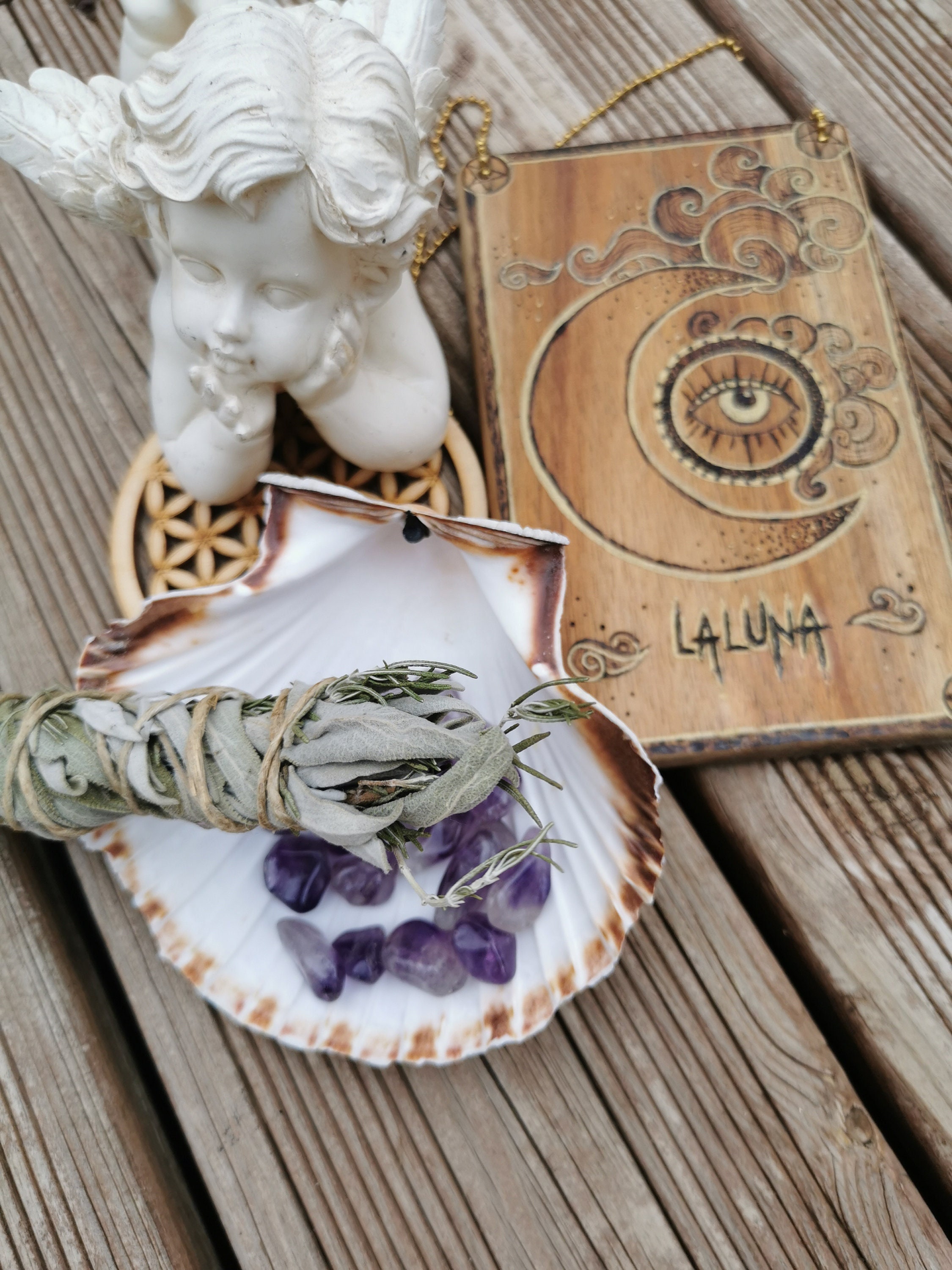 Petit Coffret Fumigation et Cristaux