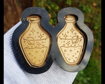 Space potion twin silicone mould