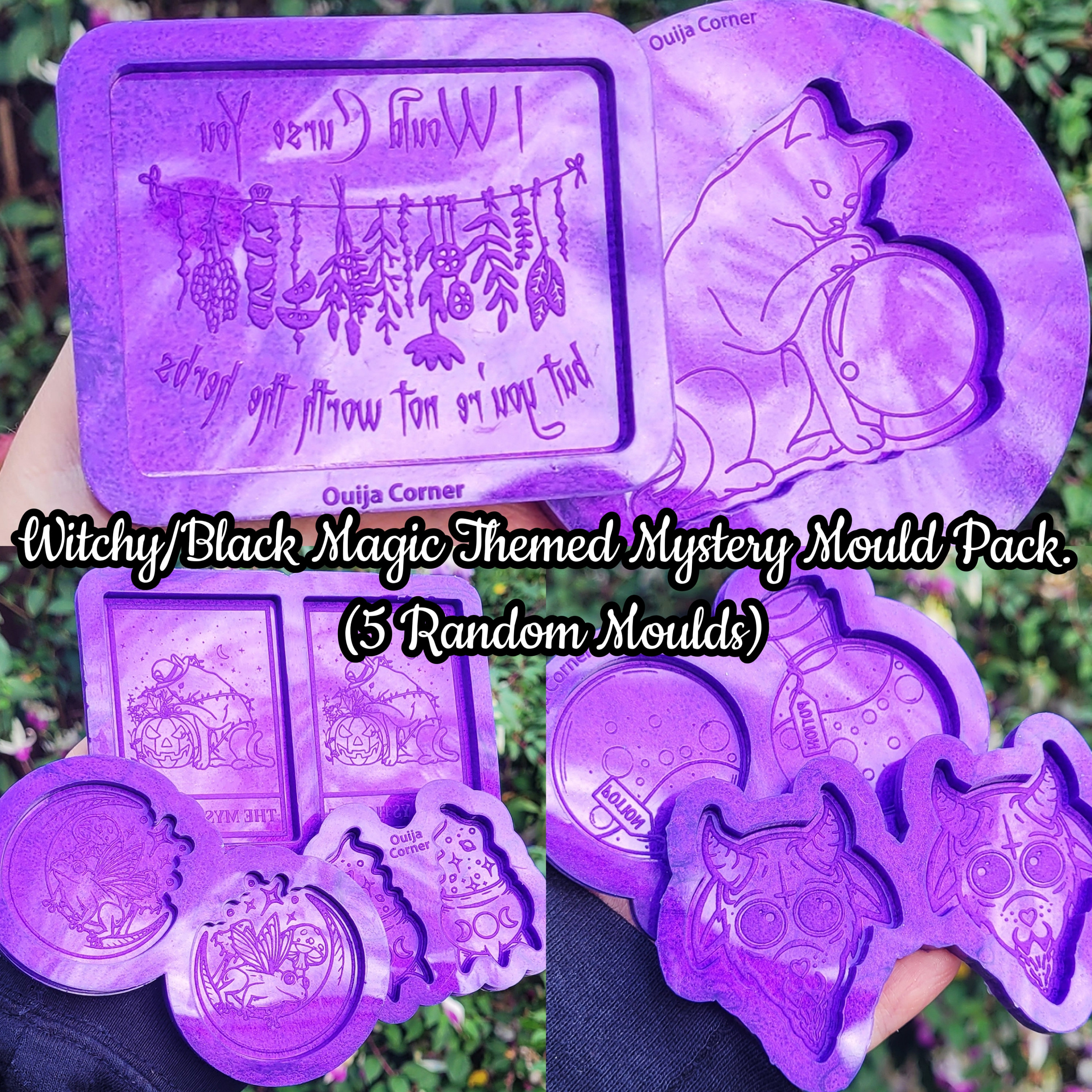Horned God Silicone Mold, Epoxy Resin Molds, Wicca Resin Molds, Molds for Resin,  Silicone Molds, Creepy Resin Molds, Keychain Resin Mold 