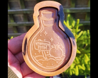 Pumpkin patch bottle silicone mould. Approx 3” tall/5mm thick